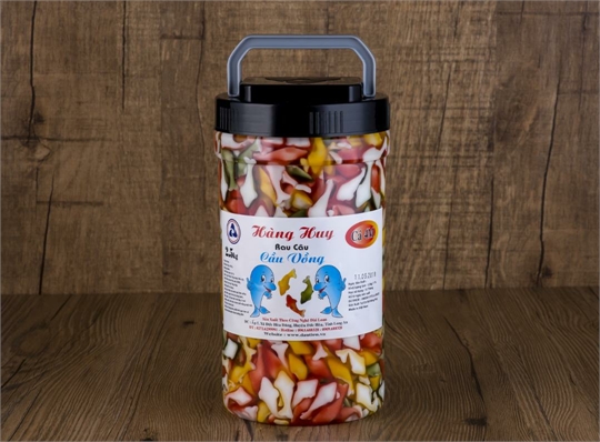 Rau câu cá heo 4 màu